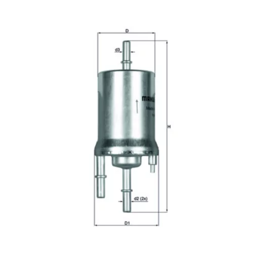 Palivový filter KNECHT KL 156/1 (KNECHT - Mahle)