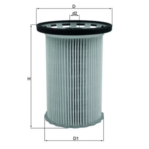 Palivový filter KNECHT KX 341 (KNECHT - Mahle) - obr. 3