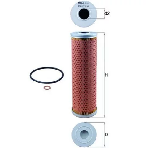 Olejový filter KNECHT OX 147D