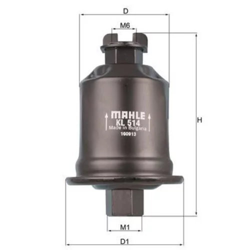 Palivový filter KNECHT KL 514 (KNECHT - Mahle) - obr. 2