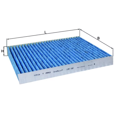 Filter vnútorného priestoru KNECHT LAO 182 (KNECHT - Mahle) - obr. 2