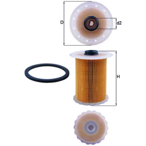 Palivový filter KNECHT KX 183D