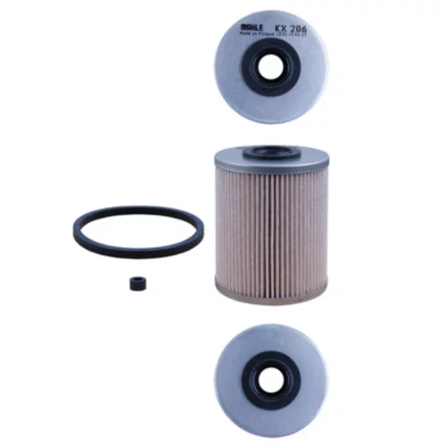 Palivový filter KNECHT KX 206D (KNECHT - Mahle) - obr. 1