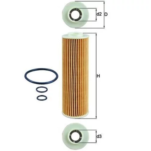 Olejový filter KNECHT OX 183/5D