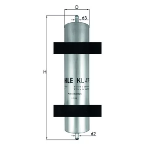 Palivový filter KNECHT KL 478