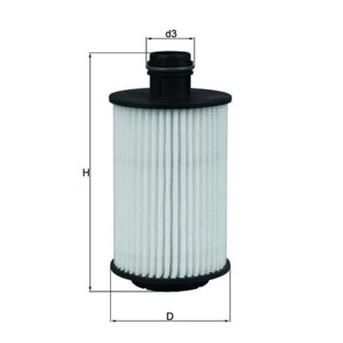 Olejový filter KNECHT OX 1012D - obr. 2