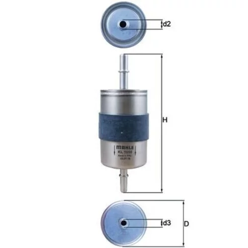 Palivový filter KNECHT KL 1055 (KNECHT - Mahle) - obr. 2