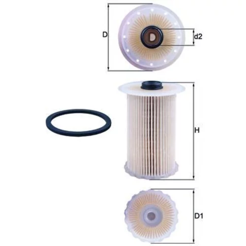 Palivový filter KNECHT KX 229D - obr. 1