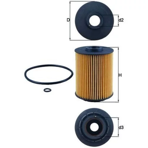 Olejový filter KNECHT OX 356D (KNECHT - Mahle)