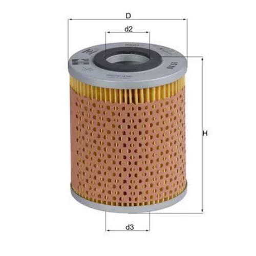 Olejový filter KNECHT OX 51 (KNECHT - Mahle)