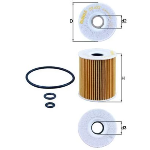 Olejový filter KNECHT OX 422D