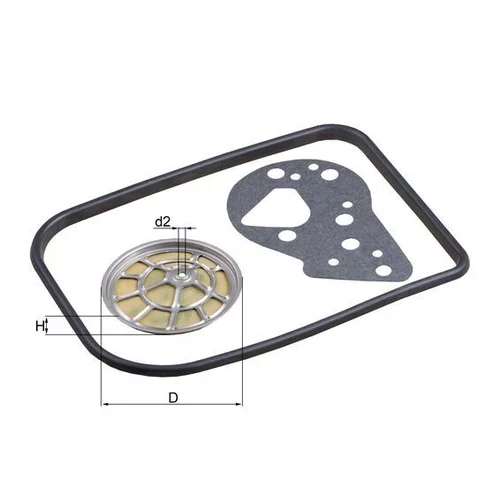 Hydraulický filter automatickej prevodovky KNECHT HX 82D (KNECHT - Mahle)