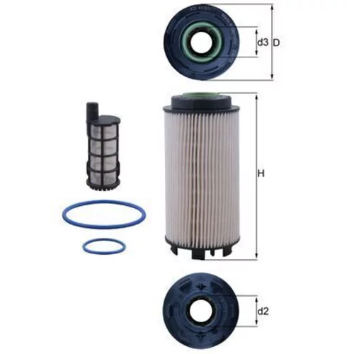 Palivový filter KNECHT KX 403/1KIT