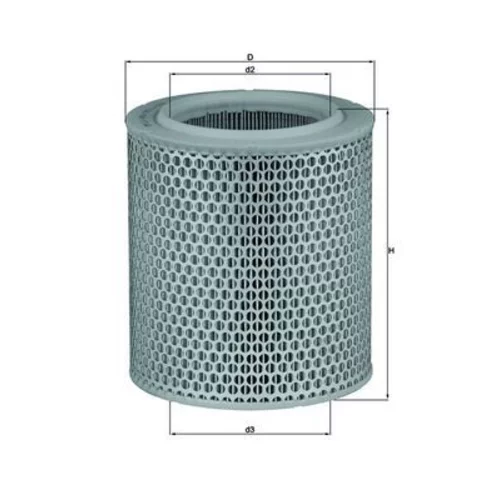 Vzduchový filter KNECHT LX 478/1 (KNECHT - Mahle)