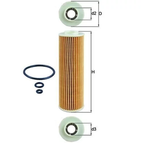 Olejový filter KNECHT OX 183/5D1