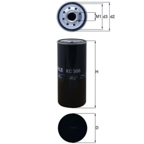 Palivový filter KNECHT KC 300 - obr. 1