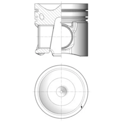 Piest 40726600 /Kolbenschmidt/ - obr. 2