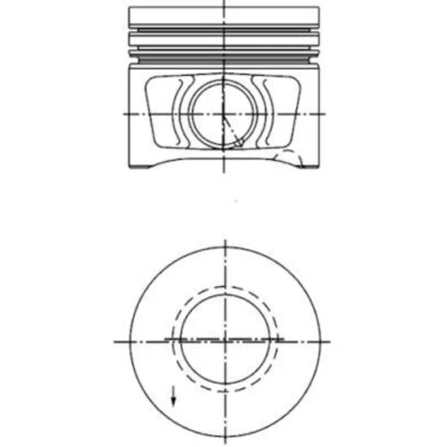 Piest KOLBENSCHMIDT 40387610