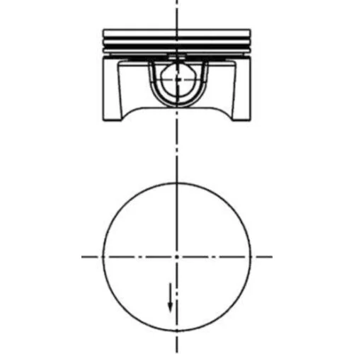 Piest KOLBENSCHMIDT 40388600