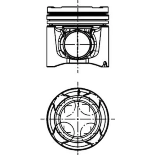 Piest KOLBENSCHMIDT 40528600