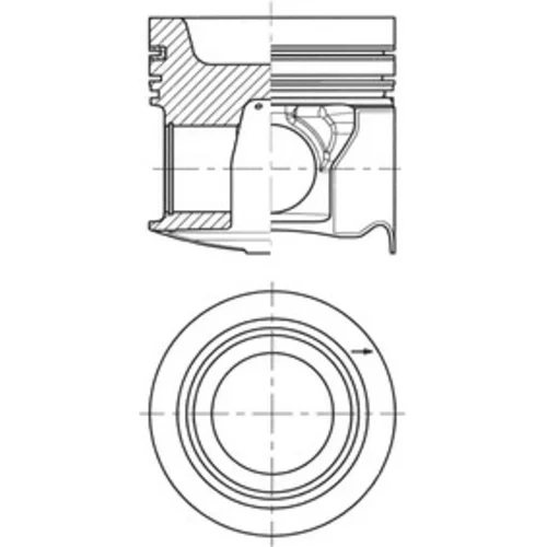 Piest 41791600 /Kolbenschmidt/ - obr. 2