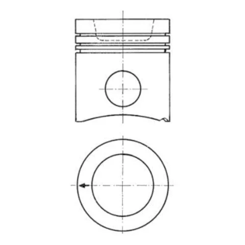 Piest KOLBENSCHMIDT 41260600