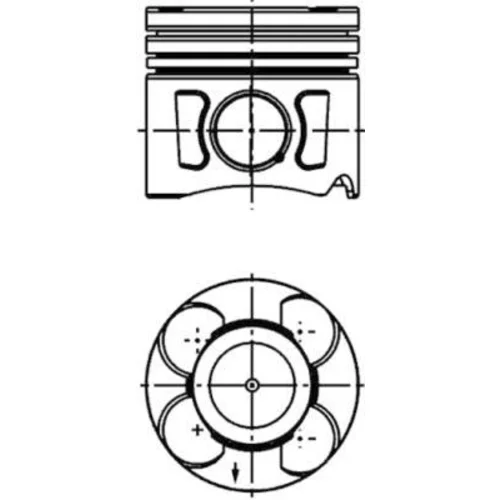 Piest 41288600 /Kolbenschmidt/