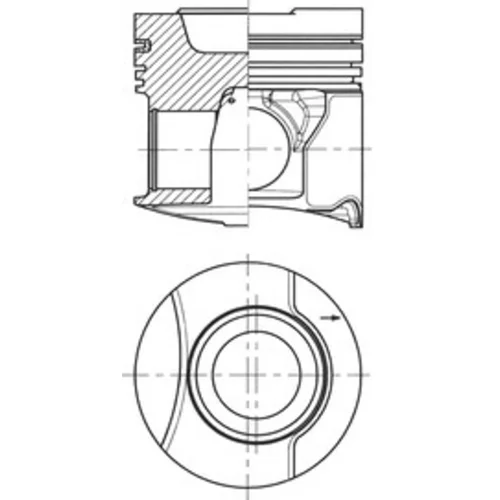 Piest 41883600 /Kolbenschmidt/ - obr. 2