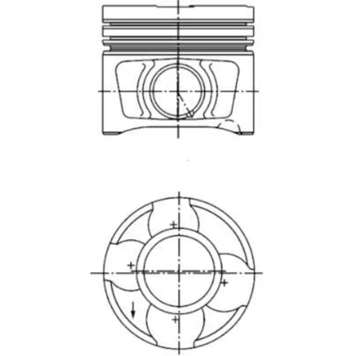 Piest KOLBENSCHMIDT 40356600