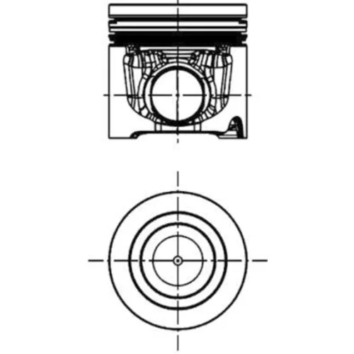 Piest KOLBENSCHMIDT 41106600