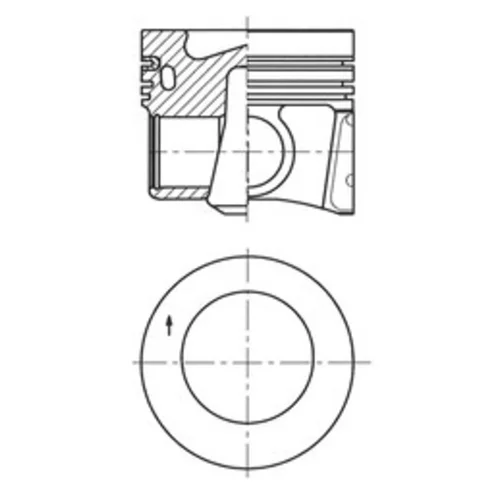 Piest KOLBENSCHMIDT 41271600