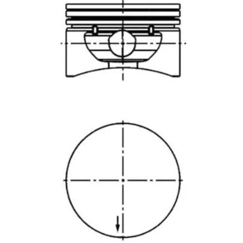 Piest KOLBENSCHMIDT 40380600