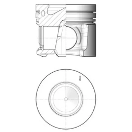 Piest 41268600 /Kolbenschmidt/ - obr. 2