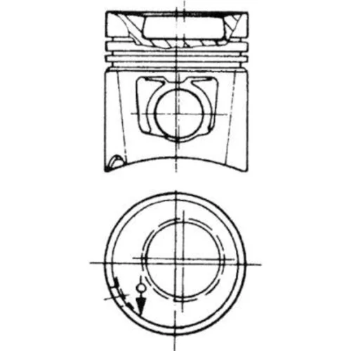 Piest 91597600 /Kolbenschmidt/