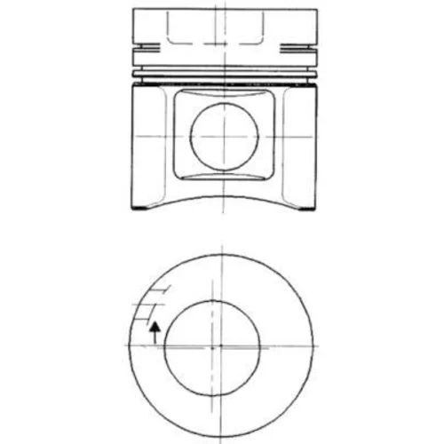 Piest KOLBENSCHMIDT 92306600