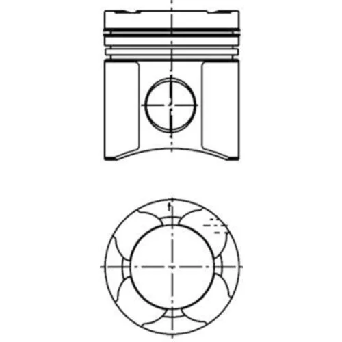 Piest KOLBENSCHMIDT 99331600 - obr. 2