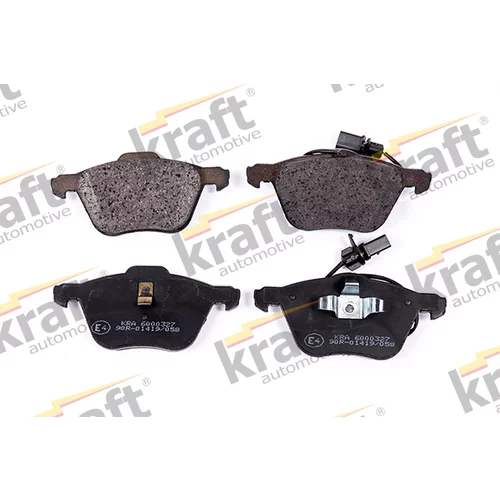 Sada brzdových platničiek kotúčovej brzdy KRAFT AUTOMOTIVE 6000327