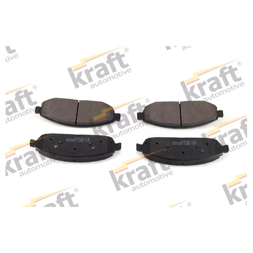 Sada brzdových platničiek kotúčovej brzdy KRAFT AUTOMOTIVE 6008748
