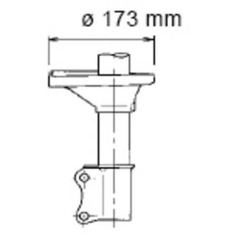 Tlmič pérovania KYB 332094 - obr. 1