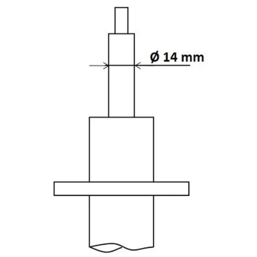 Tlmič pérovania KYB 3418009 - obr. 1