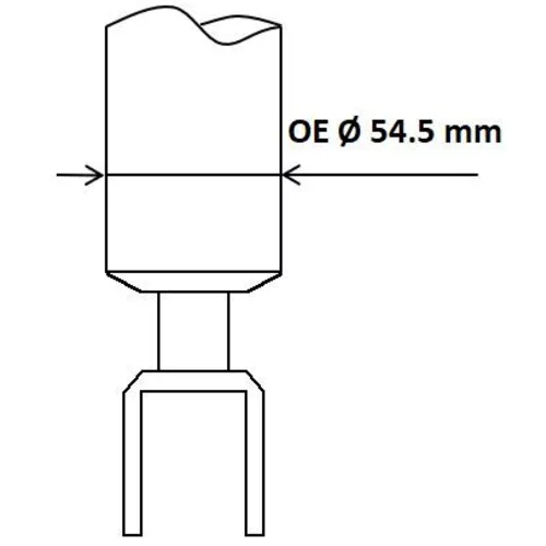 Tlmič pérovania KYB 341301 - obr. 1