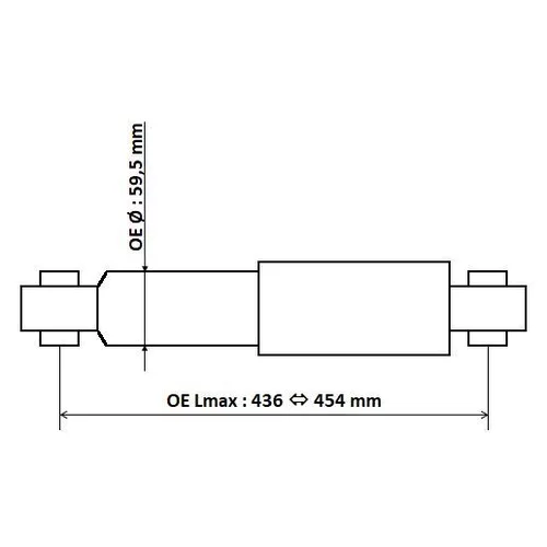 Tlmič pérovania KYB 3450003