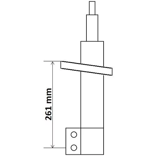 Tlmič pérovania KYB 338759 - obr. 1