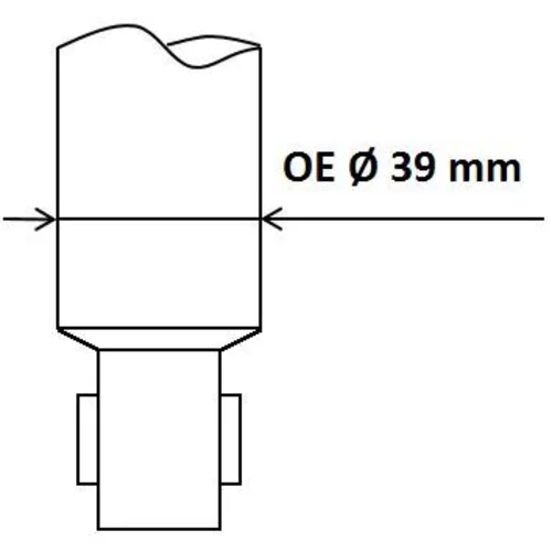 Tlmič pérovania KYB 3438001 - obr. 1