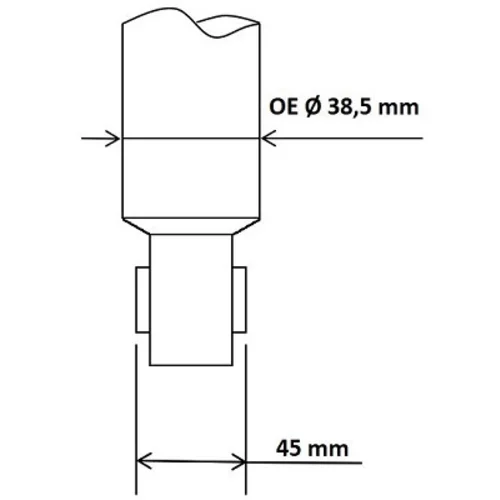 Tlmič pérovania KYB 3430023 - obr. 2