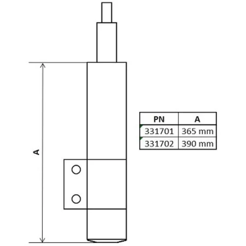 Tlmič pérovania KYB 331701 - obr. 1