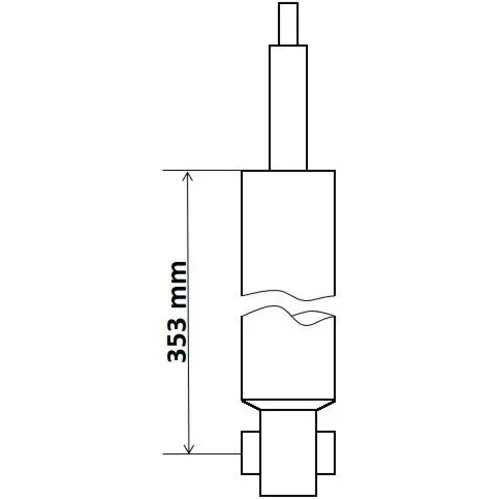 Tlmič pérovania KYB 343836 - obr. 2