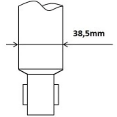 Tlmič pérovania KYB 343484 - obr. 1