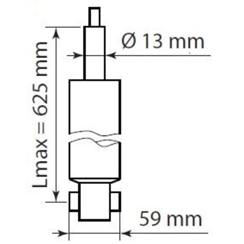 Tlmič pérovania KYB 3448024 - obr. 1