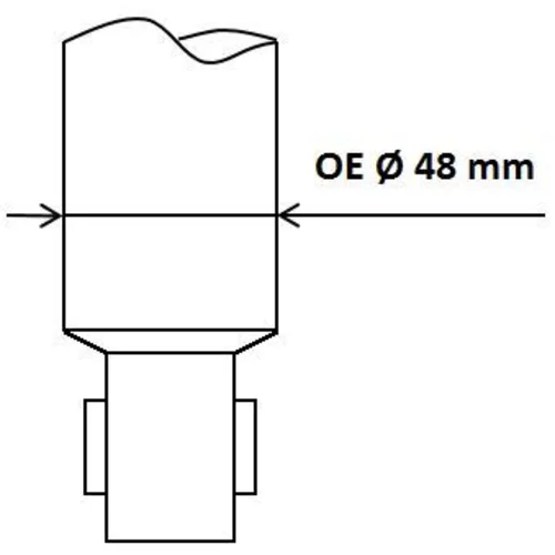 Tlmič pérovania KYB 349122 - obr. 1